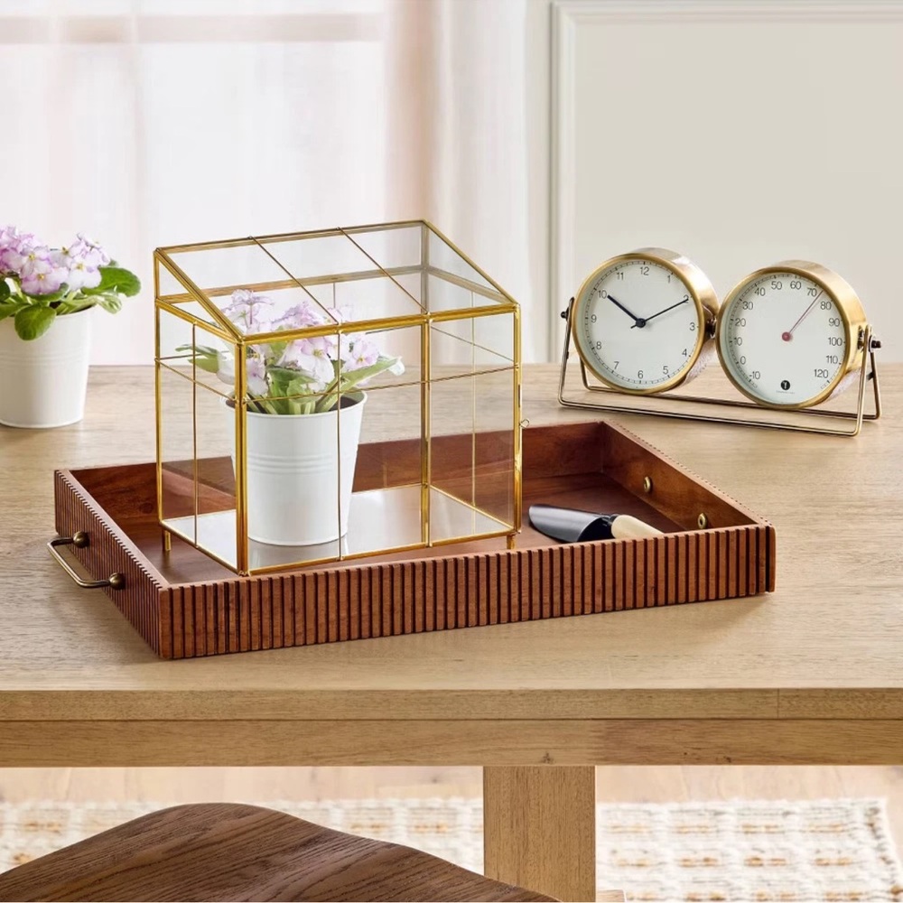LAST Mini Brass Greenhouse - Hearth & Hand with Magnolia